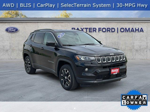 used 2022 Jeep Compass car, priced at $20,000