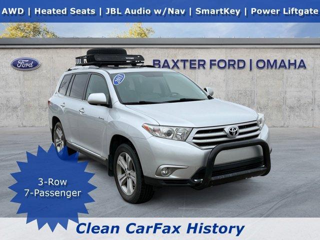 used 2013 Toyota Highlander car, priced at $14,000