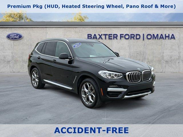 used 2021 BMW X3 car, priced at $28,500