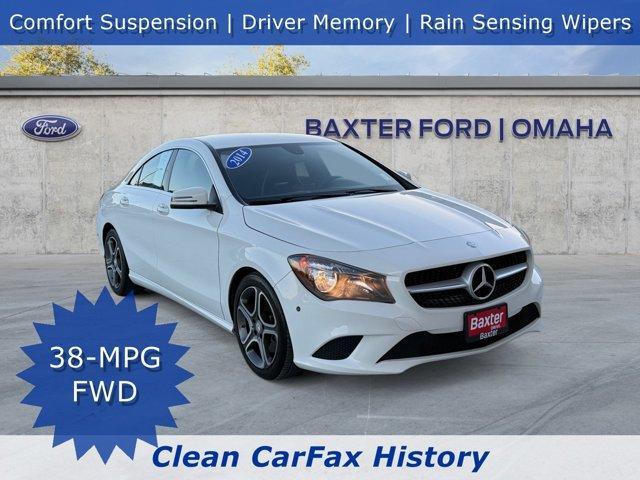 used 2014 Mercedes-Benz CLA-Class car, priced at $12,989