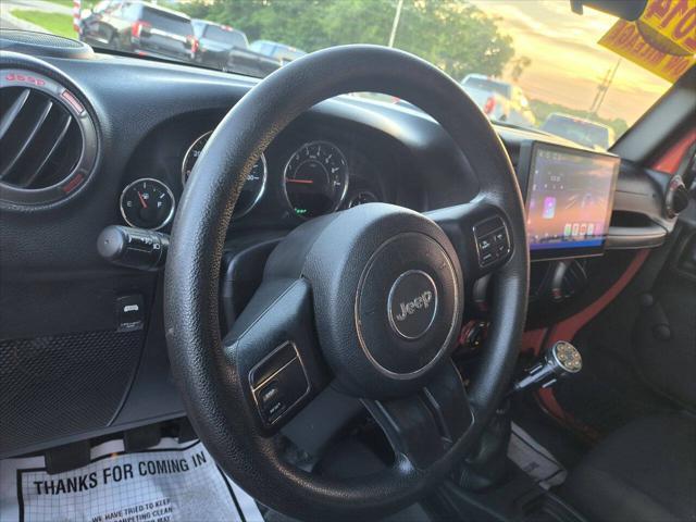 used 2015 Jeep Wrangler Unlimited car, priced at $22,900