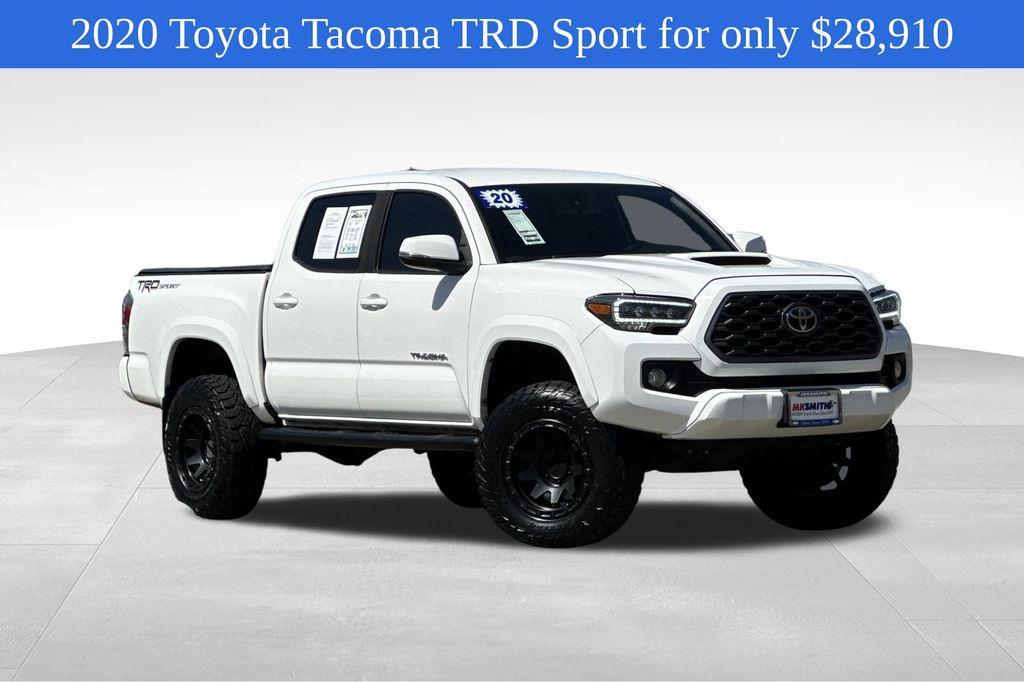 used 2020 Toyota Tacoma car, priced at $28,910