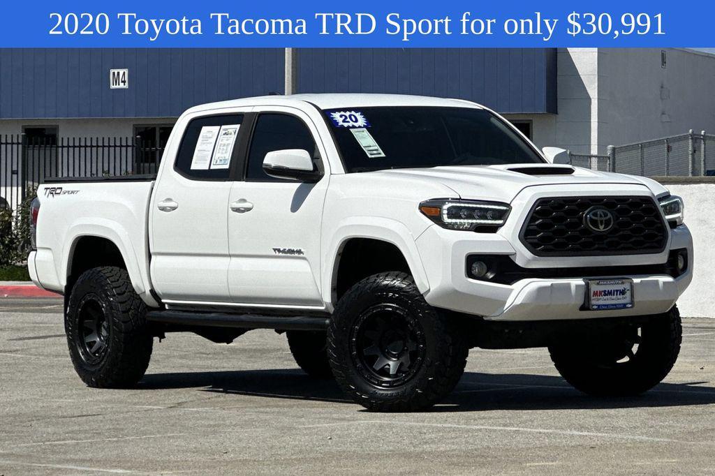 used 2020 Toyota Tacoma car, priced at $30,991