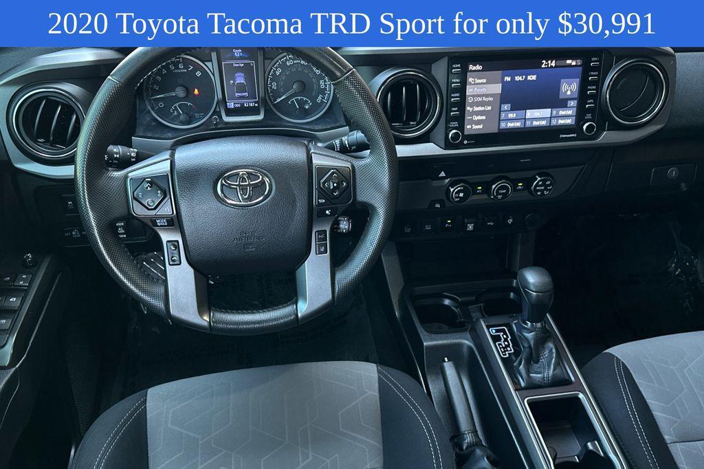 used 2020 Toyota Tacoma car, priced at $30,991