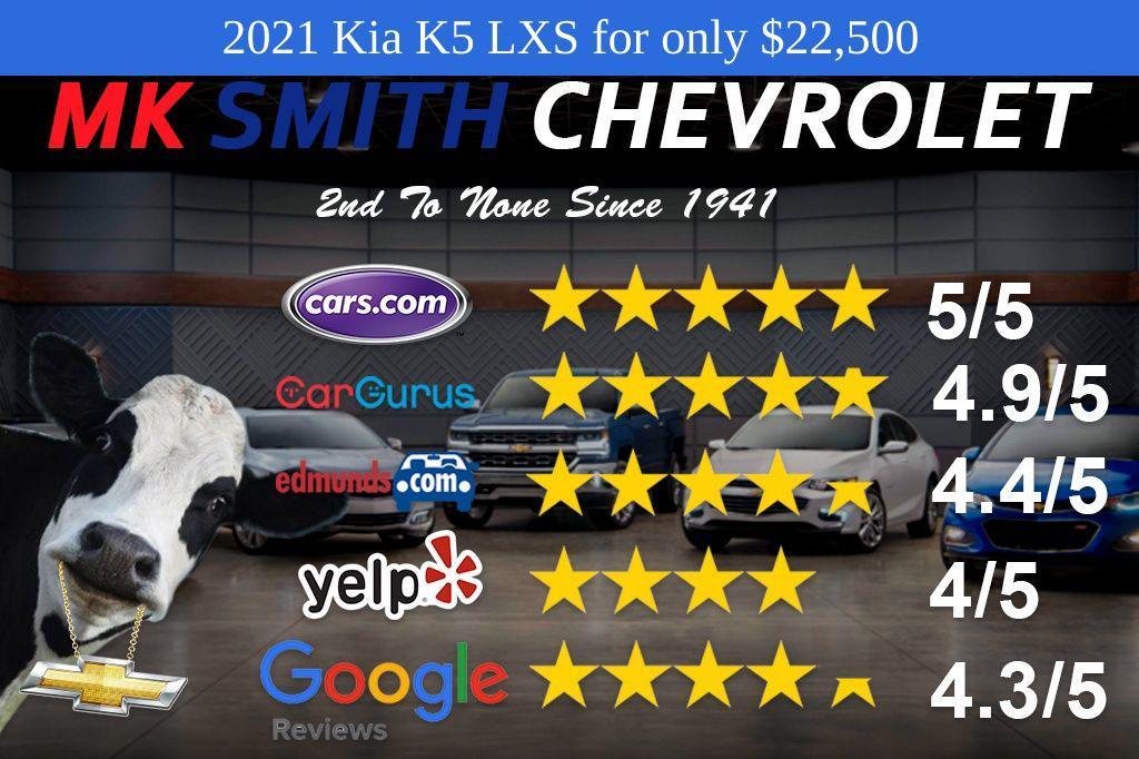 used 2021 Kia K5 car, priced at $20,553