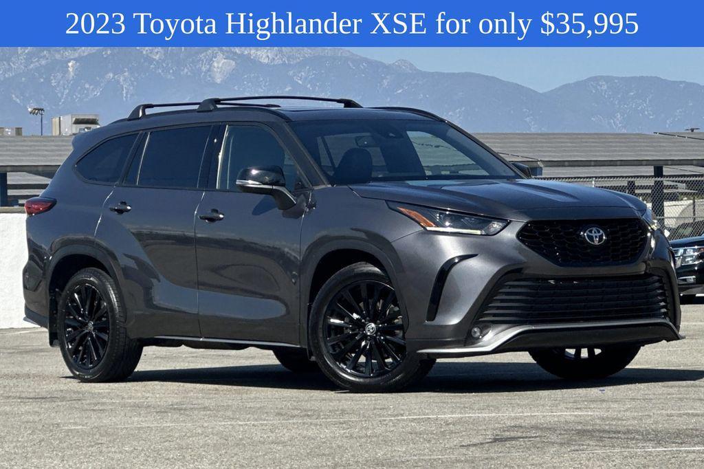 used 2023 Toyota Highlander car, priced at $35,995