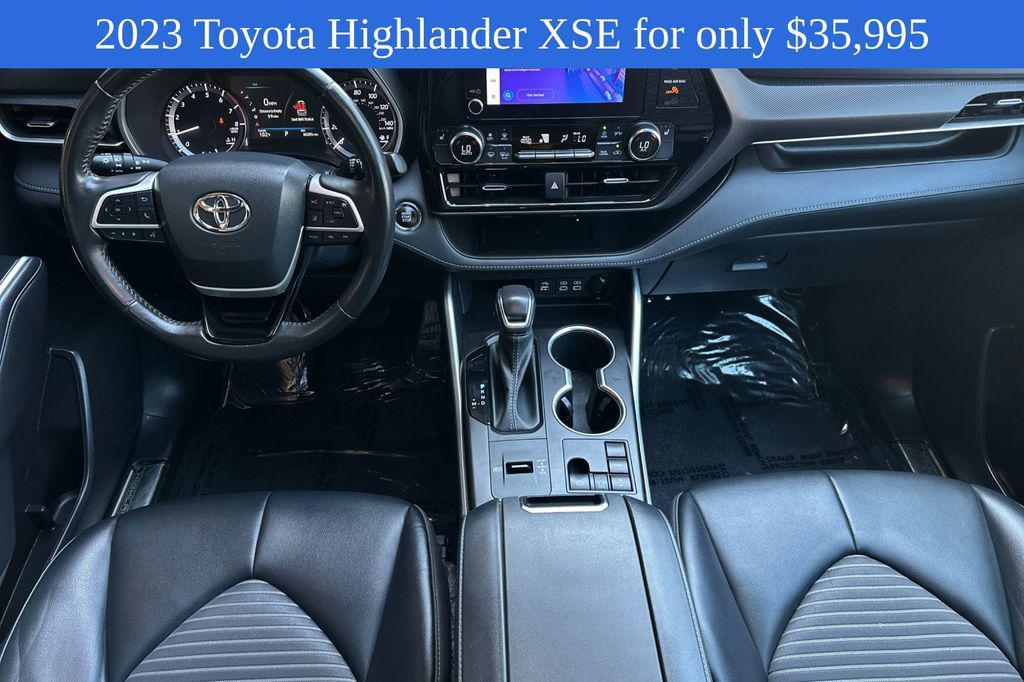 used 2023 Toyota Highlander car, priced at $35,995