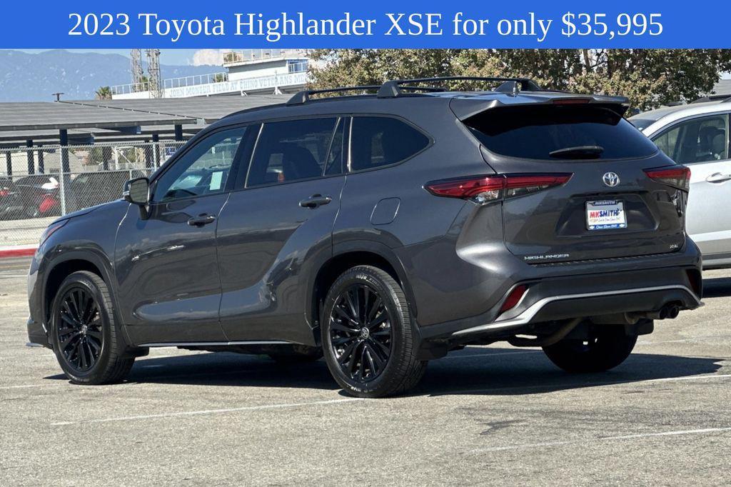 used 2023 Toyota Highlander car, priced at $35,995