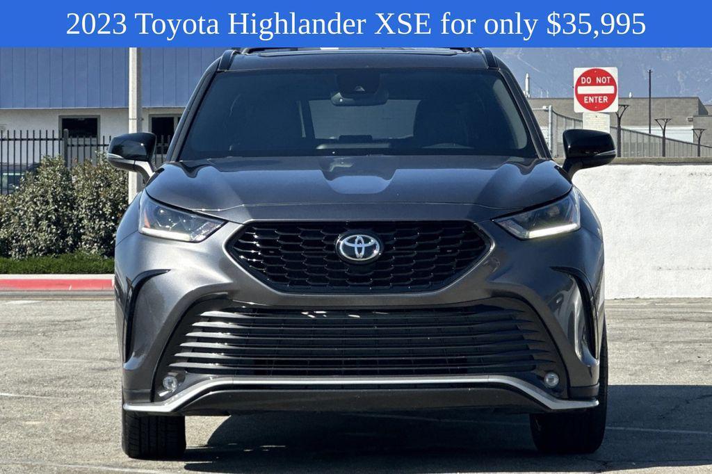 used 2023 Toyota Highlander car, priced at $35,995