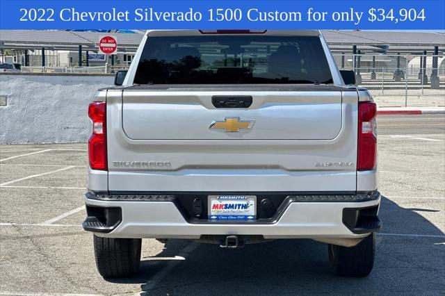used 2022 Chevrolet Silverado 1500 car, priced at $34,904