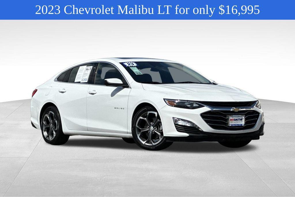 used 2023 Chevrolet Malibu car, priced at $16,995
