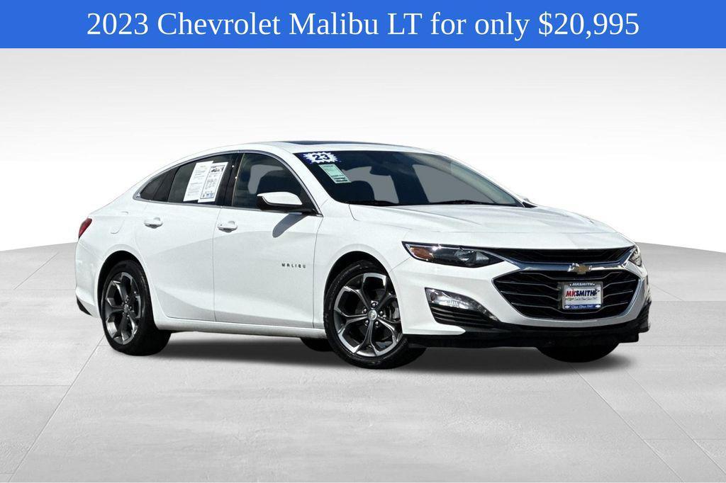 used 2023 Chevrolet Malibu car, priced at $20,995
