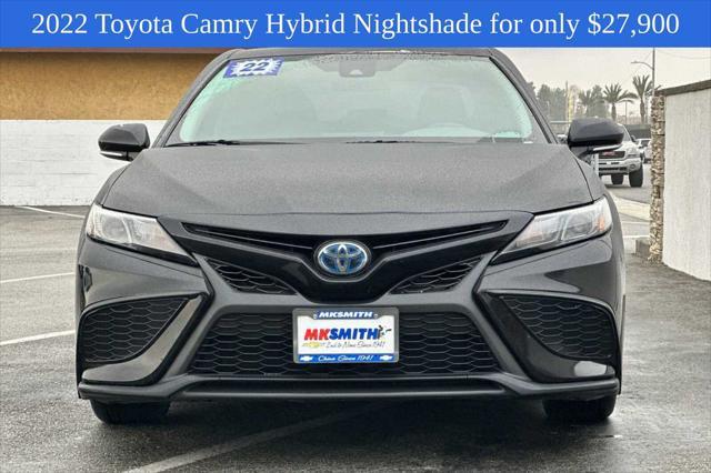 used 2022 Toyota Camry car, priced at $27,900