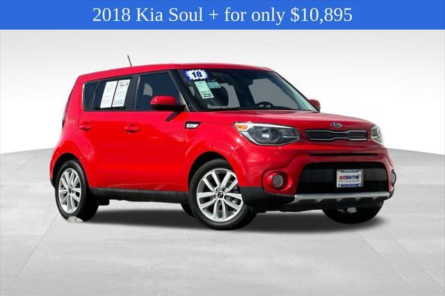 used 2018 Kia Soul car, priced at $10,895