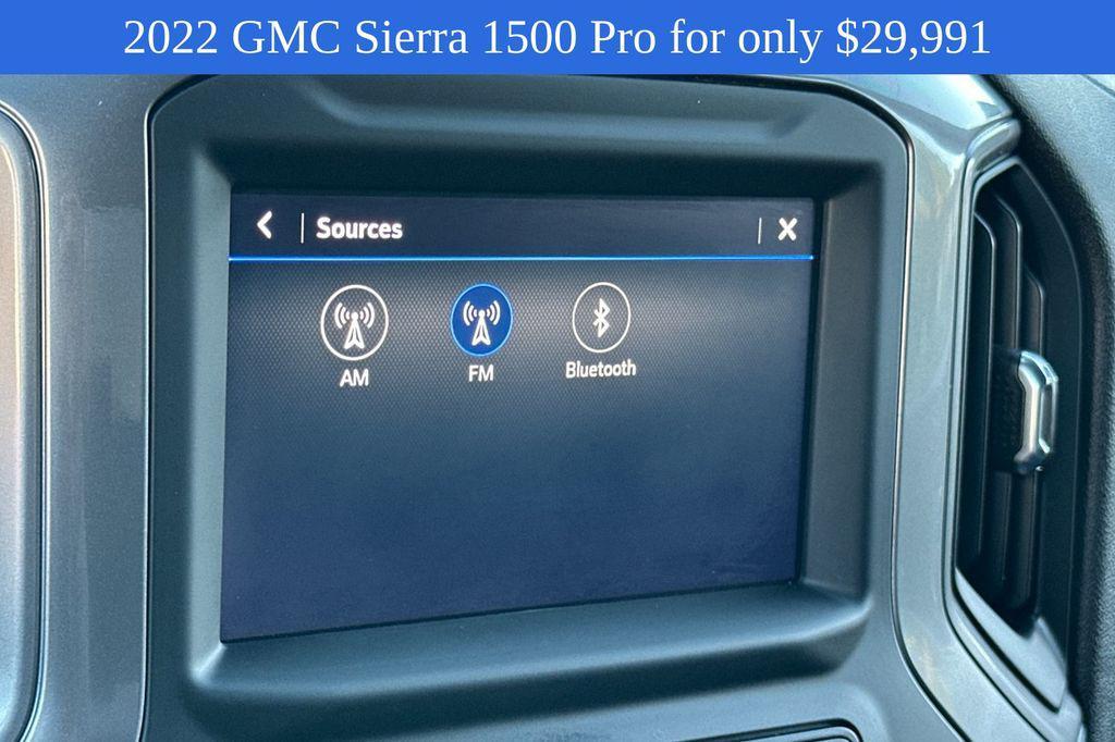 used 2022 GMC Sierra 1500 car, priced at $29,991