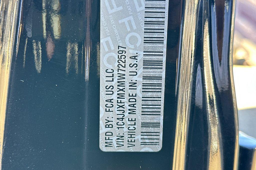 used 2021 Jeep Wrangler Unlimited car, priced at $43,000