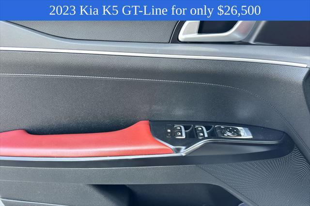 used 2023 Kia K5 car, priced at $26,500