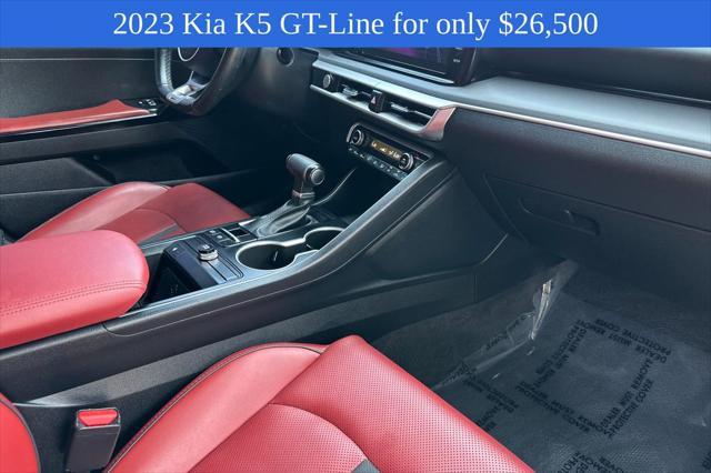 used 2023 Kia K5 car, priced at $26,500