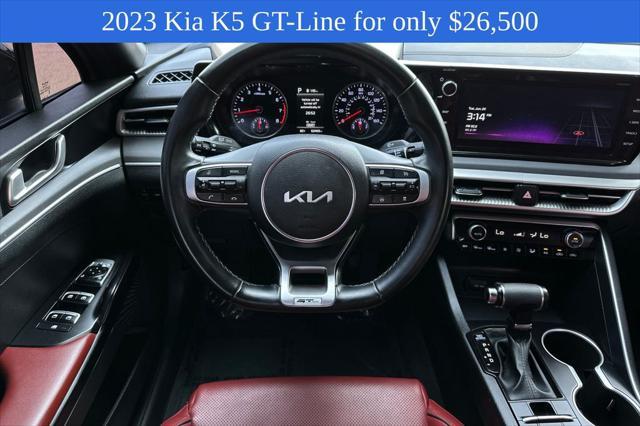 used 2023 Kia K5 car, priced at $26,500