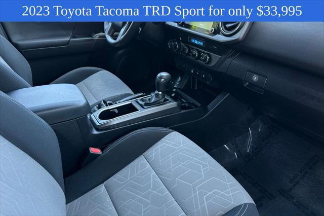used 2023 Toyota Tacoma car, priced at $33,995