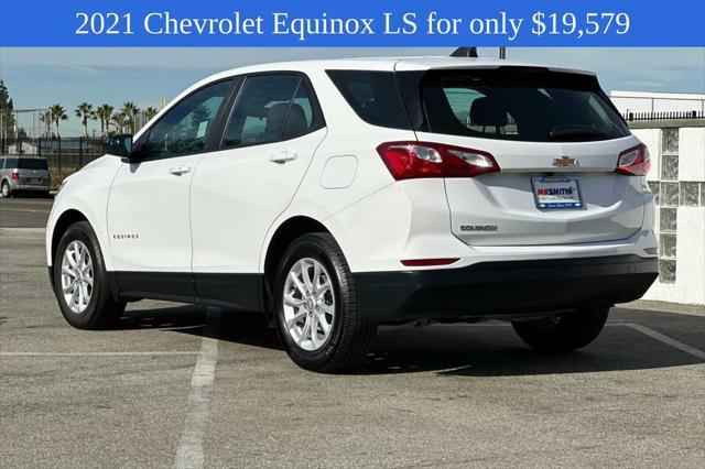 used 2021 Chevrolet Equinox car, priced at $19,579