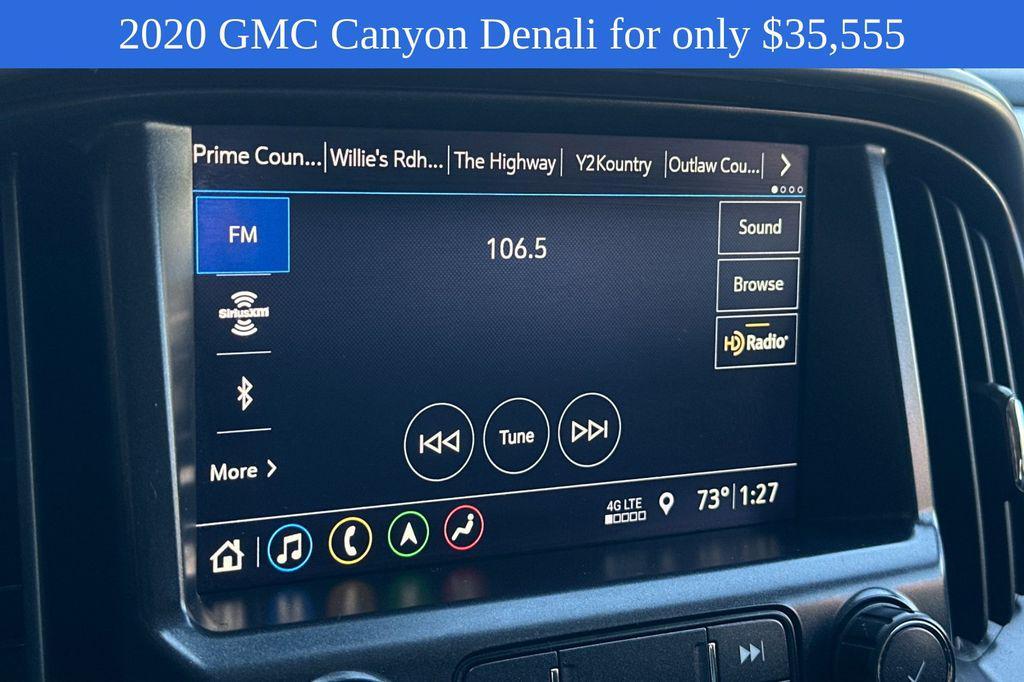 used 2020 GMC Canyon car, priced at $35,555