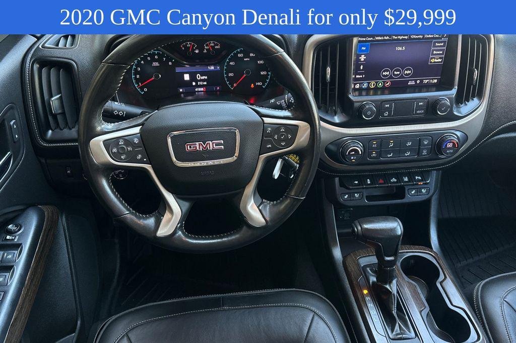 used 2020 GMC Canyon car, priced at $29,999