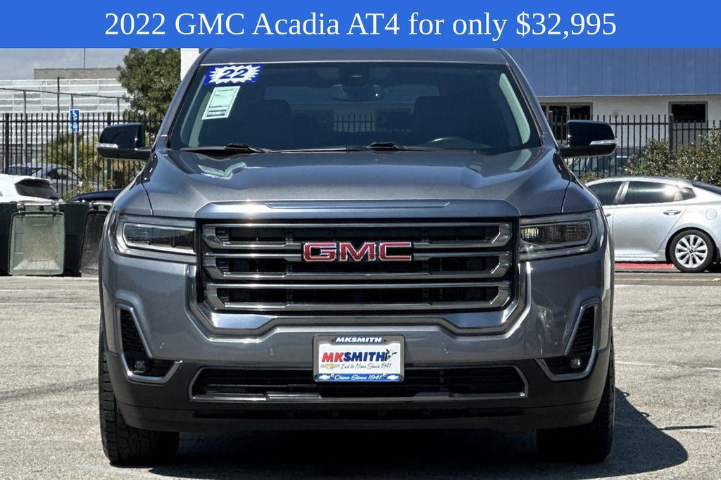 used 2022 GMC Acadia car, priced at $32,995