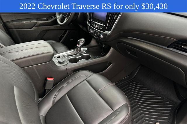 used 2022 Chevrolet Traverse car, priced at $30,130