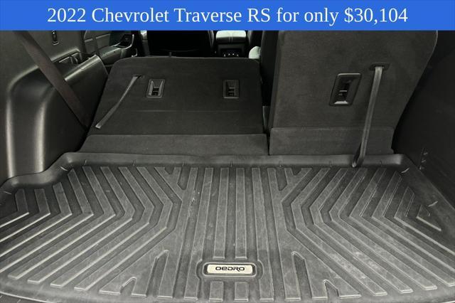 used 2022 Chevrolet Traverse car, priced at $30,104