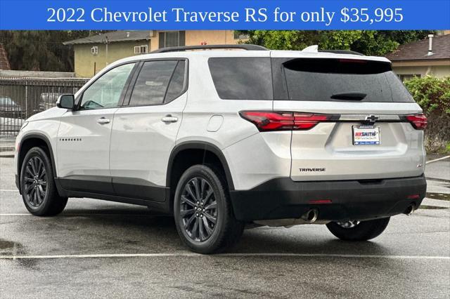 used 2022 Chevrolet Traverse car, priced at $35,995