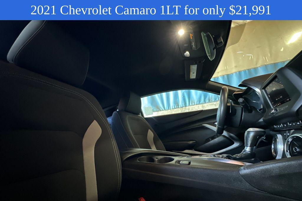 used 2021 Chevrolet Camaro car, priced at $21,991
