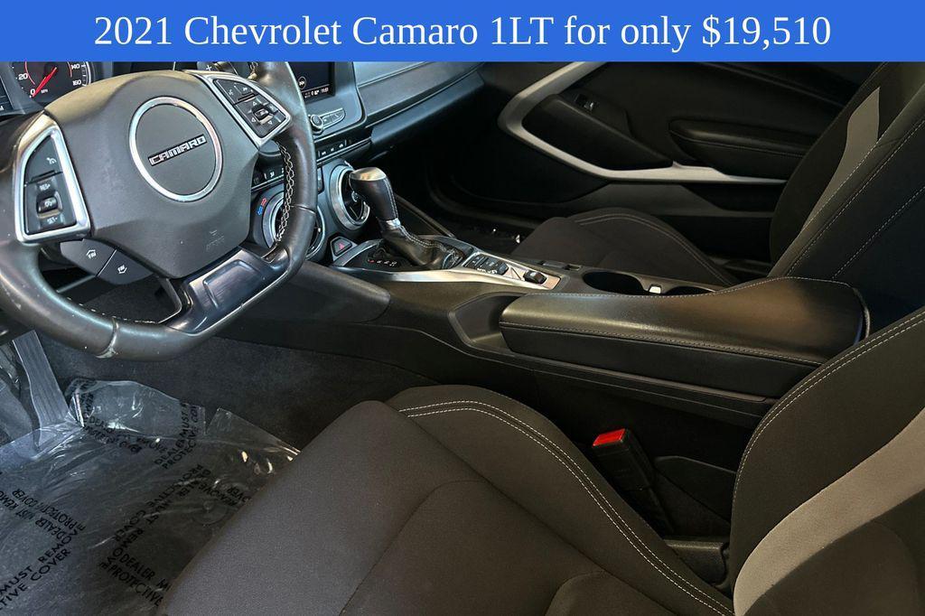 used 2021 Chevrolet Camaro car, priced at $19,510