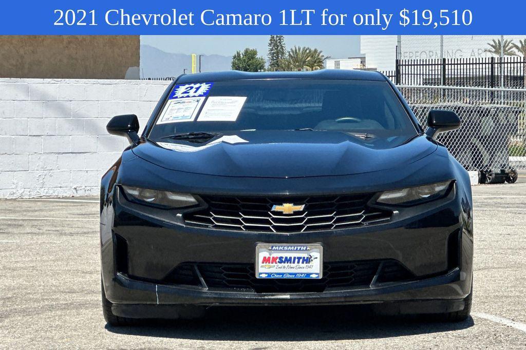 used 2021 Chevrolet Camaro car, priced at $19,510
