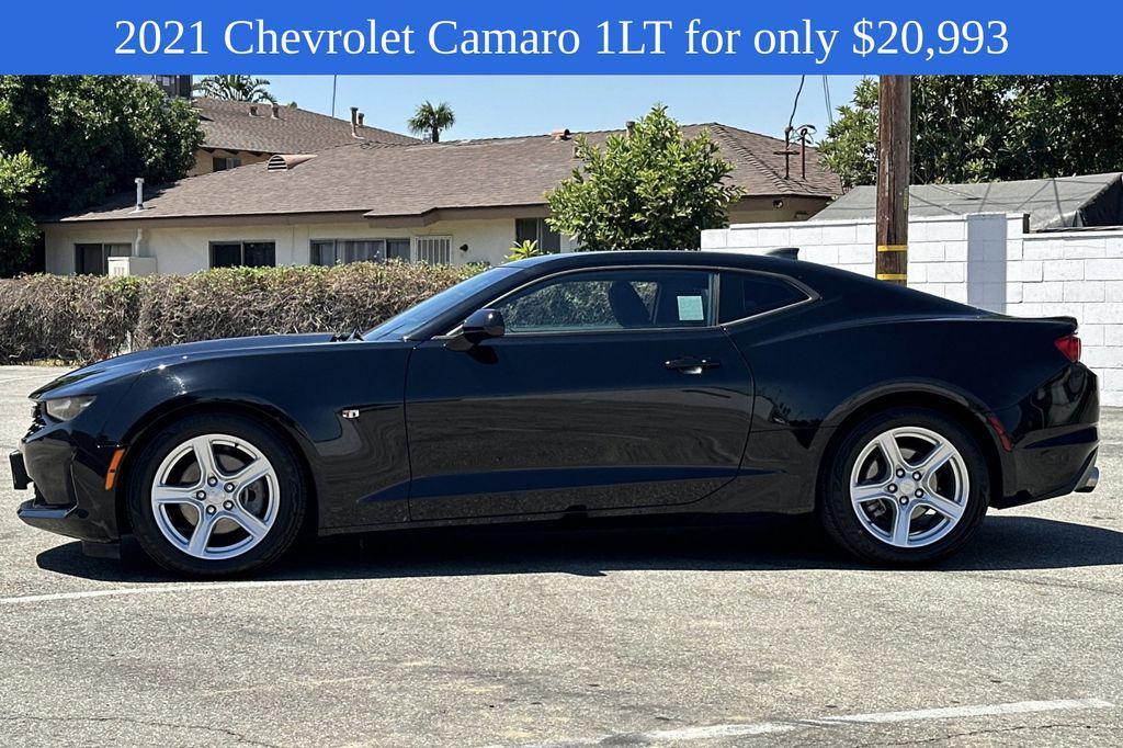 used 2021 Chevrolet Camaro car, priced at $20,993