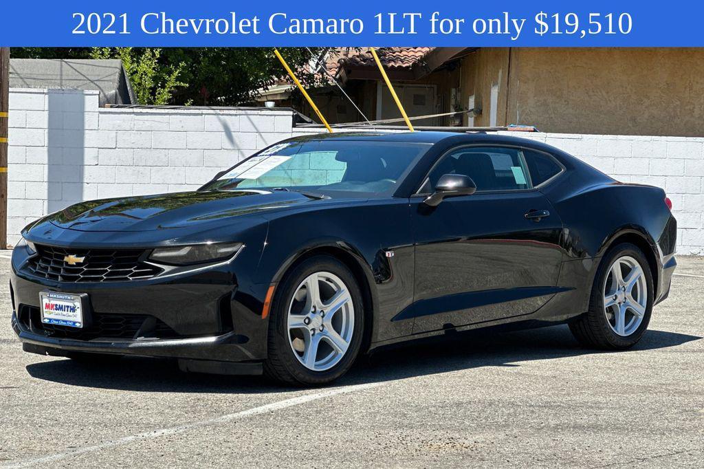 used 2021 Chevrolet Camaro car, priced at $19,510