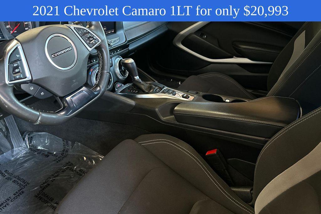 used 2021 Chevrolet Camaro car, priced at $20,993