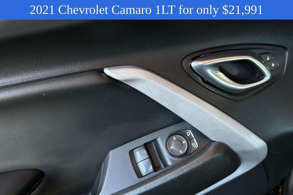 used 2021 Chevrolet Camaro car, priced at $21,991