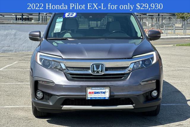used 2022 Honda Pilot car, priced at $29,930