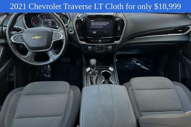 used 2021 Chevrolet Traverse car, priced at $18,999