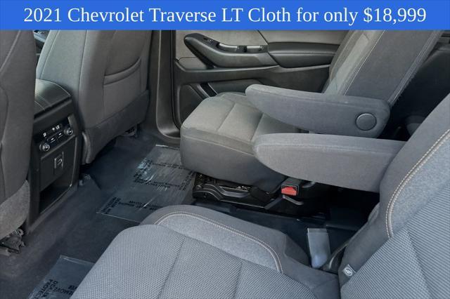 used 2021 Chevrolet Traverse car, priced at $18,999