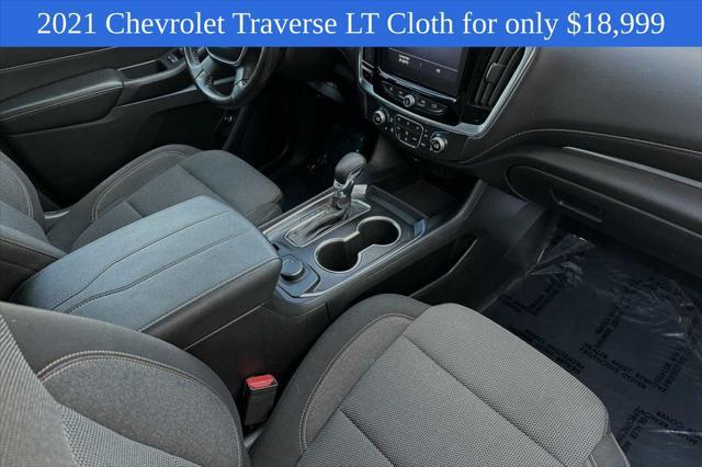 used 2021 Chevrolet Traverse car, priced at $18,999