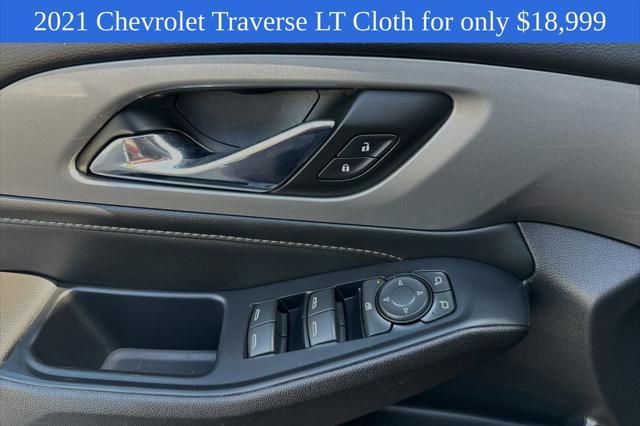 used 2021 Chevrolet Traverse car, priced at $18,999