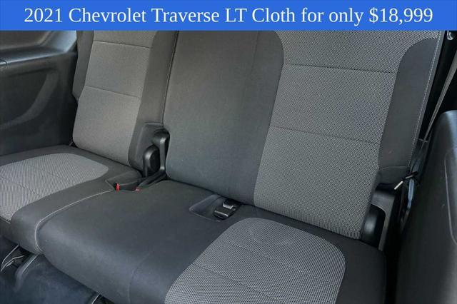 used 2021 Chevrolet Traverse car, priced at $18,999