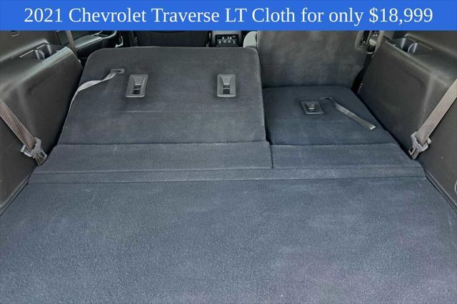 used 2021 Chevrolet Traverse car, priced at $18,999