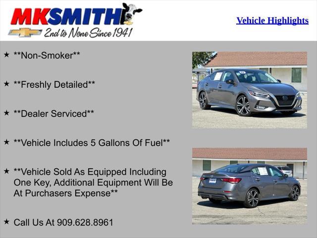 used 2022 Nissan Sentra car, priced at $26,500