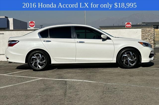 used 2016 Honda Accord car, priced at $18,995