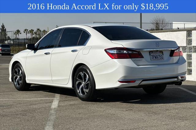 used 2016 Honda Accord car, priced at $18,995