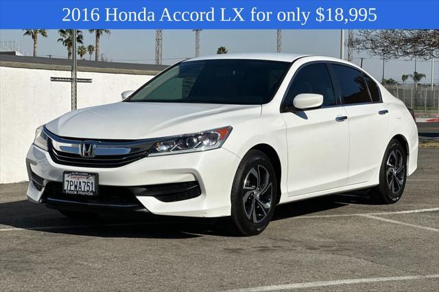 used 2016 Honda Accord car, priced at $18,995