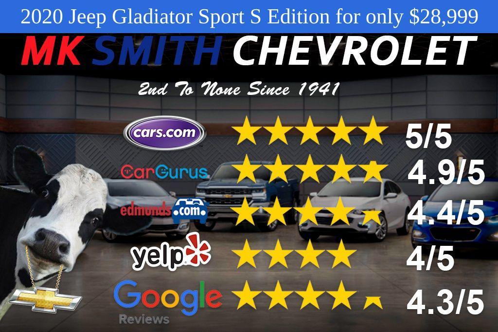 used 2020 Jeep Gladiator car, priced at $28,999